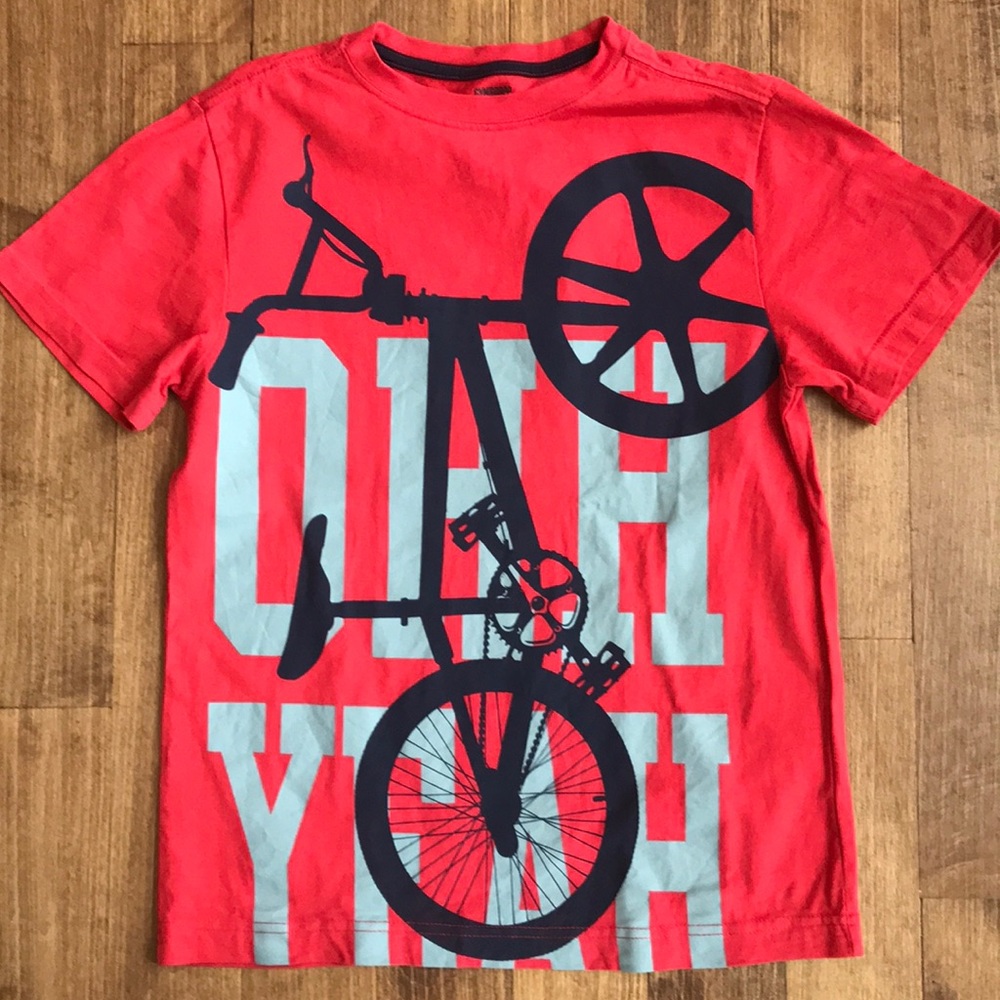 Boys Gymboree Red Short Sleeved Tee Size L (10-12)